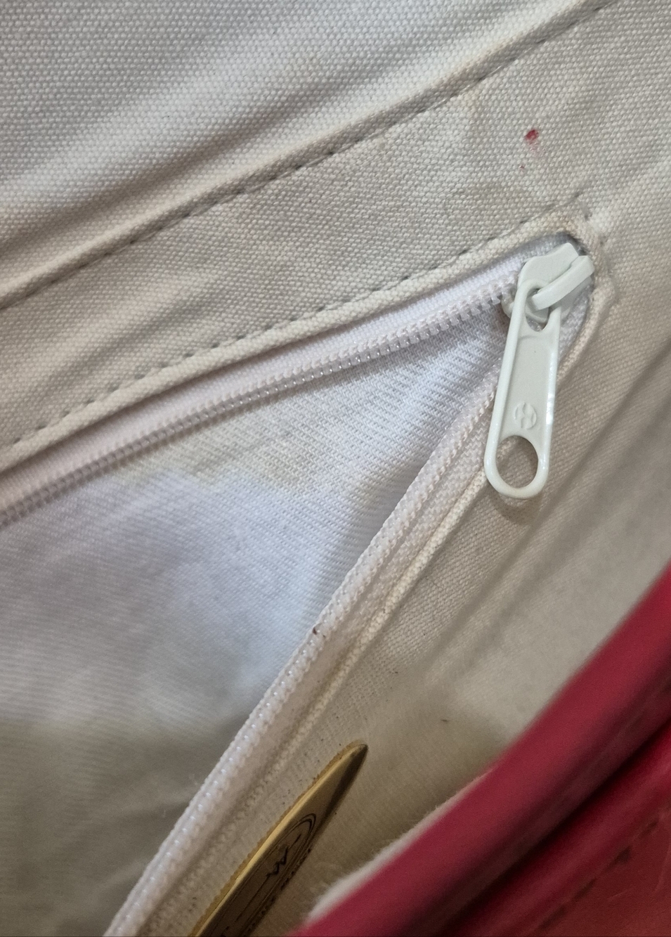 TANNERY WEST vintage Red Leather Turnlock Satchel - Picture 16 of 16